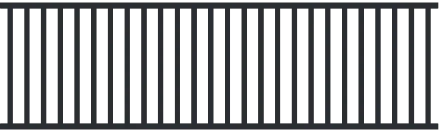 10 traditional railing panel
