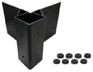 3 fascia mount bracket outside corner