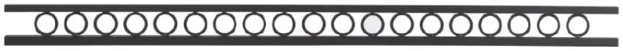 8 circle top aluminum top panel
