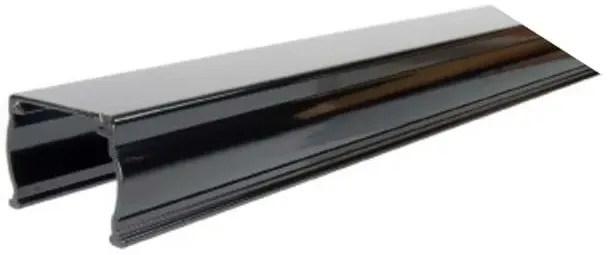 8 colonial flat accent top rail