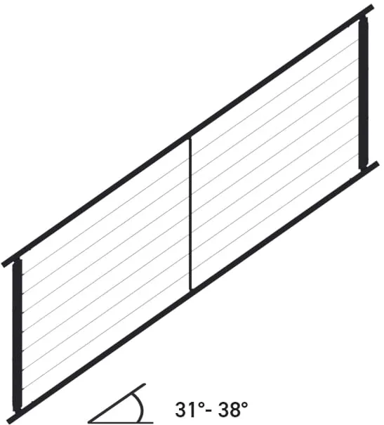 8 foot stair panel