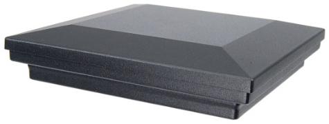 black sand post cap
