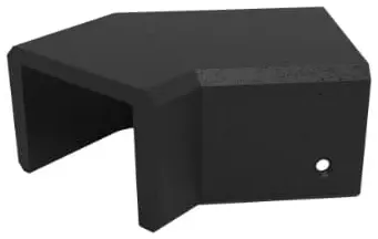 corner otp flat accent top rail splice 3 inch