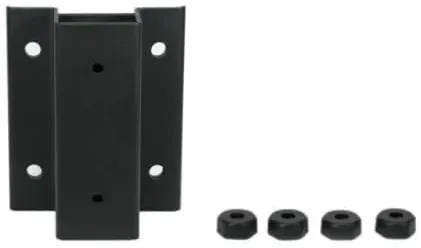 fascia mount bracket 2 inch straight