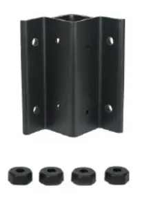 fascia mount bracket inside corner