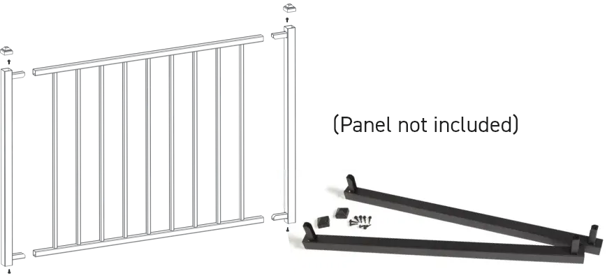 gate uprights