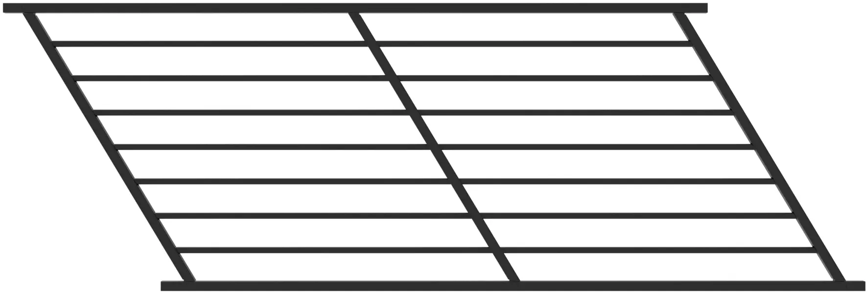 horizontal panel 34x6 adj