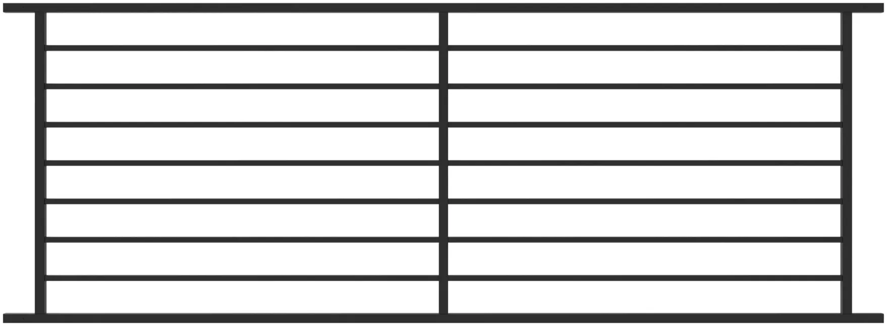 horizontal panel 34x8